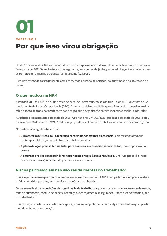 Página do capítulo 1